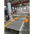 Macchina wrapper allungata per pallet automatica completa con trasportatore